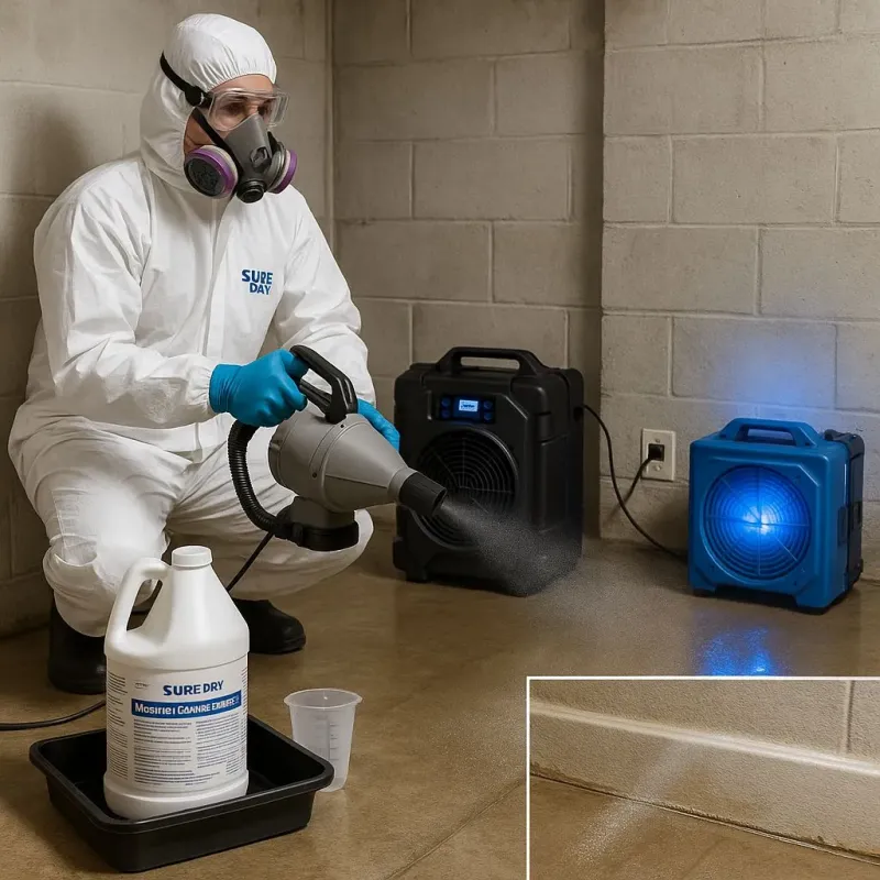 Sanitization and Odor Removal process in Burlington, ND
